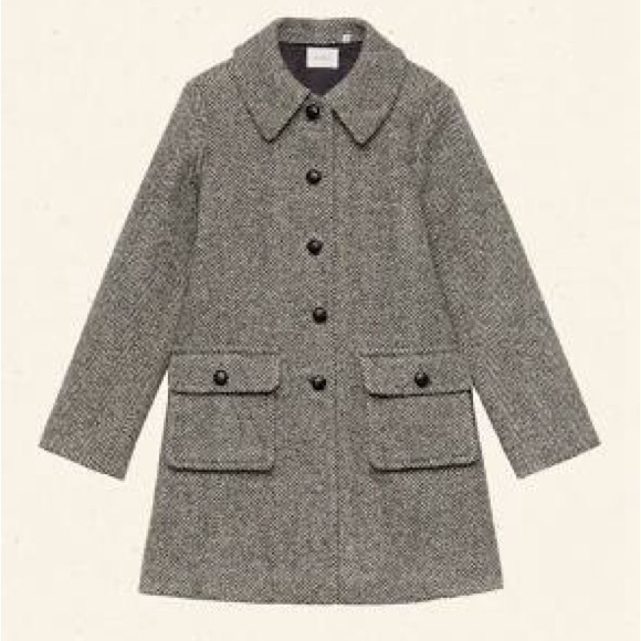 Doen Bonnaire Coat in Herringbone - Picture 4 of 12